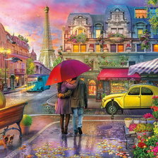 Схема вышивки «Париж»