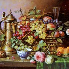 Схема вышивки «Натюрморт. Elia Jozsa»