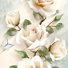 Схема вышивки «Розы»