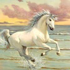 Схема вышивки «Мифические существа. Единорог»