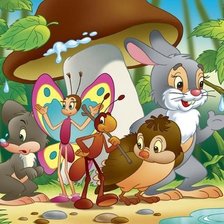 Схема вышивки «в лесу»