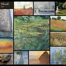 Схема вышивки «Клод Моне»