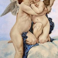 Схема вышивки «ангелы»