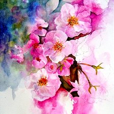 Схема вышивки «Сакура»