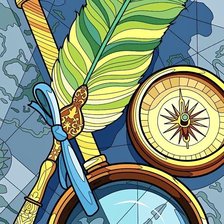 Схема вышивки «Набор путешественника»