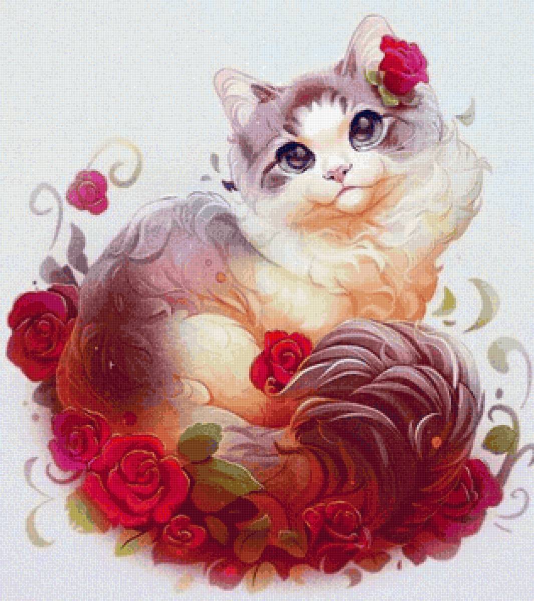 Милашка - кошка, милая, кот, животные - предпросмотр