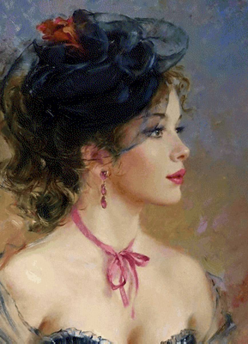 Портрет женщины - человек, портрет, женщина - предпросмотр