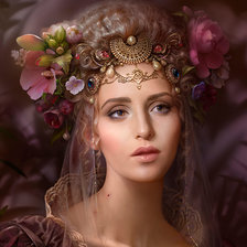 Схема вышивки «Портрет Худ. Cornacchia»