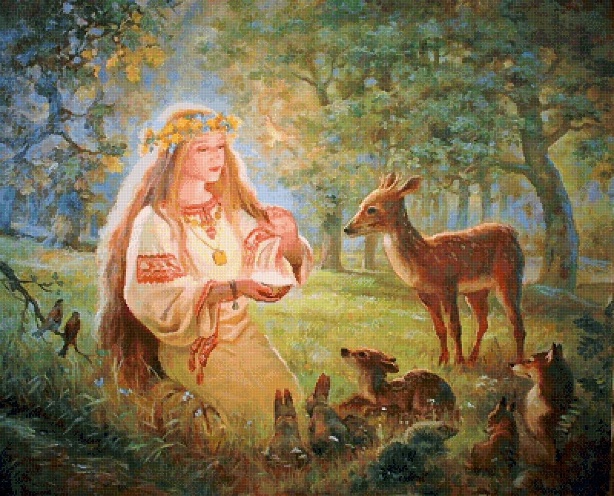 Жива. Худ. Андрей Шишкин - животные, шишкин, мифология, андрей шишкин - предпросмотр