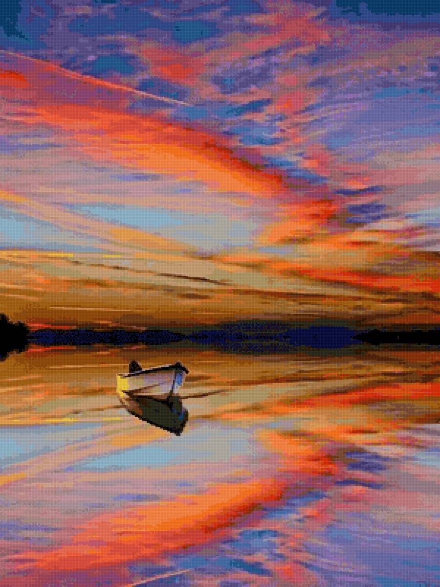 tarde de colores - paisaje - предпросмотр