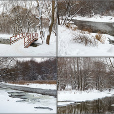 Схема вышивки «Зима»