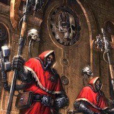 Схема вышивки «Tech-priests»