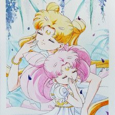 Схема вышивки «сейлор мун»