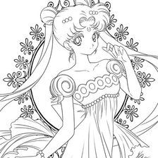 Схема вышивки «сейлор мун»