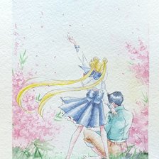 Схема вышивки «сейлор мун»