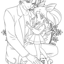 Схема вышивки «сейлор мун»