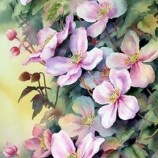 Схема вышивки «Цветы»