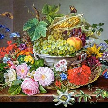 Схема вышивки «Натюрморт»