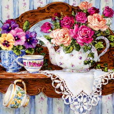 Схема вышивки «Полочка»