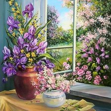 Схема вышивки «Весна»