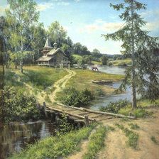 Схема вышивки «Худ. Михаил Сатаров»