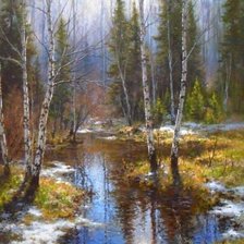 Схема вышивки «Весна»