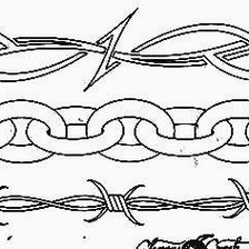 Схема вышивки «Оковы»