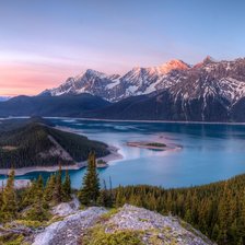 Схема вышивки «Пейзаж»