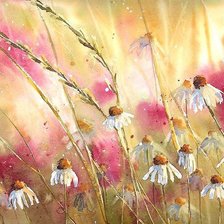 Схема вышивки «Полевые цветы»