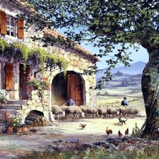 Схема вышивки «Худ. Рейнт  Висаар»