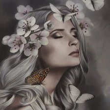 Схема вышивки «Chica»