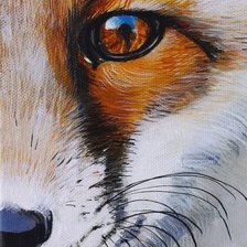 Схема вышивки «Лиса»