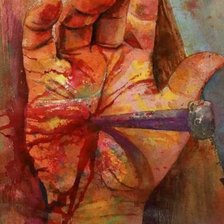 Схема вышивки «J»