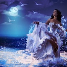 Схема вышивки «MOPE3»