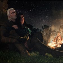 Схема вышивки «геральт иерннифер»