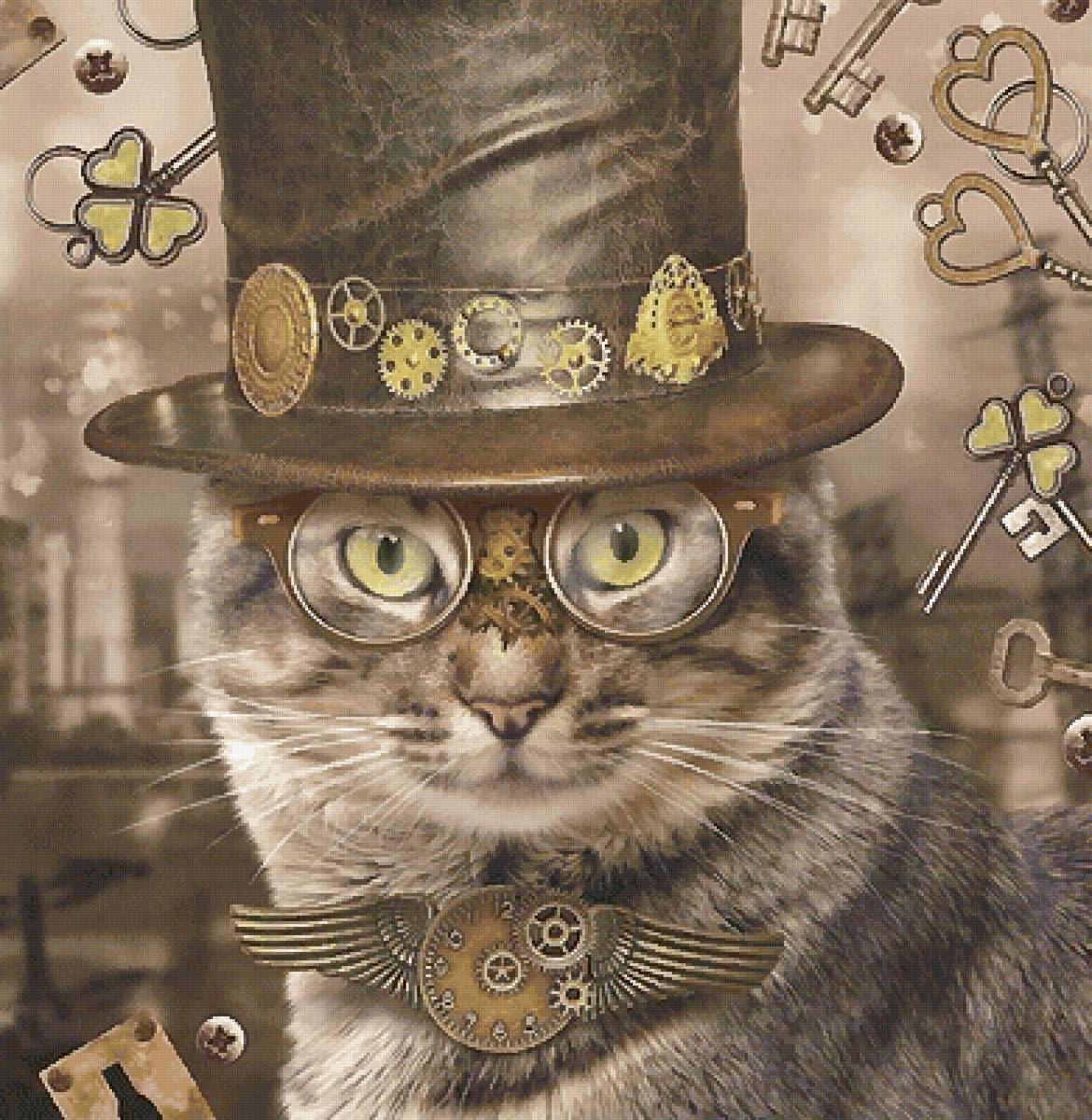 Кот ученый - кошки, кот, животные - предпросмотр