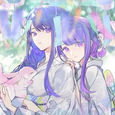 Схема вышивки «Макота и Эй»