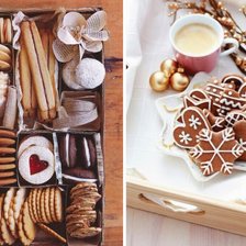 Схема вышивки «Рождественская выпечка»