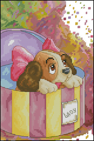 regalo la dama disney - disney - оригинал