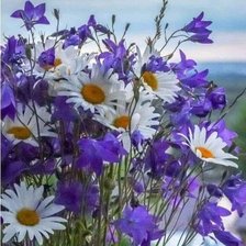 Схема вышивки «flores hermosas»