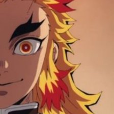 Схема вышивки «Кёджуро Ренгоку»