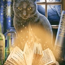 Схема вышивки «Кот»