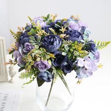 Схема вышивки «Шёлковые пионы»