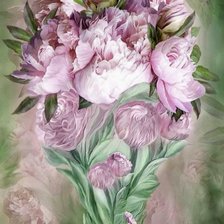 Схема вышивки «Цветы»