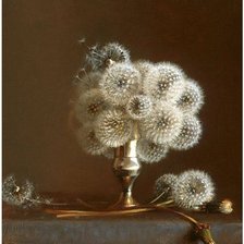 Схема вышивки «Одуванчики»