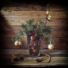 Схема вышивки «Новогодний натюрморт»