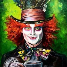 Схема вышивки «Шляпник»