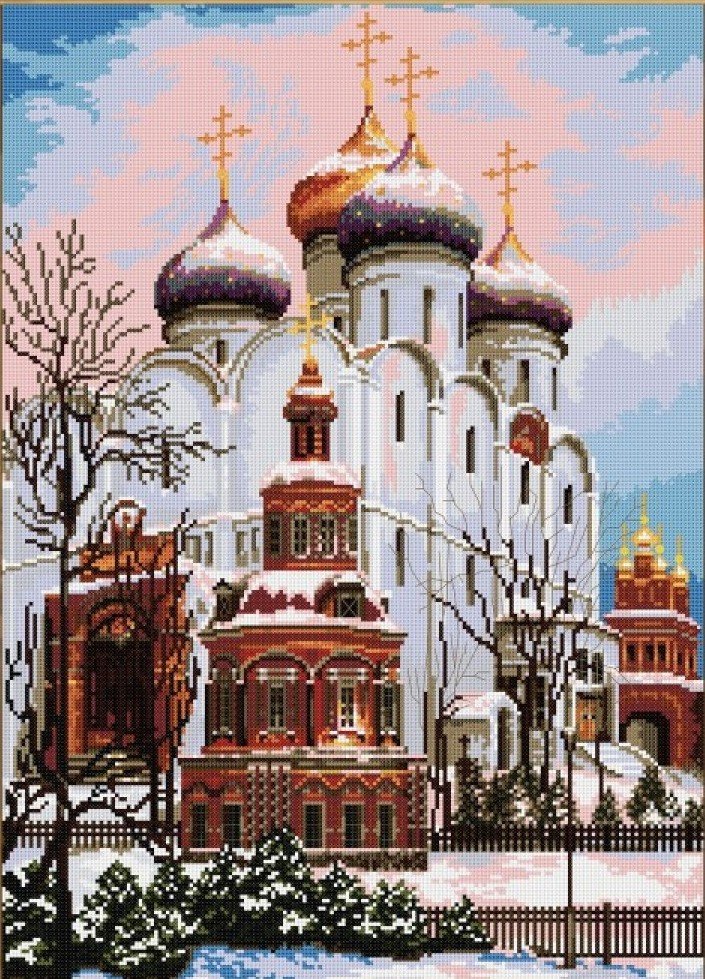 сергиева лавра - церкви - оригинал