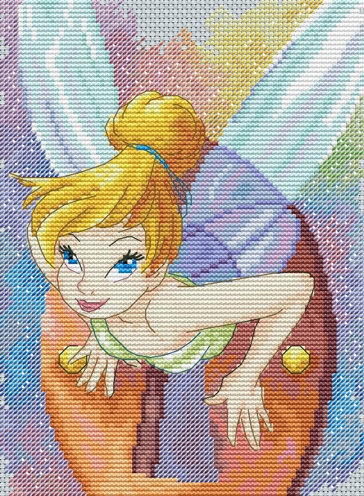 CAMPANILLA TONOS PASTEL - disney - оригинал