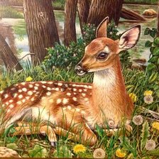 Схема вышивки «Летний зной»